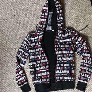 L.A.M.B Zip Up Hoodie.